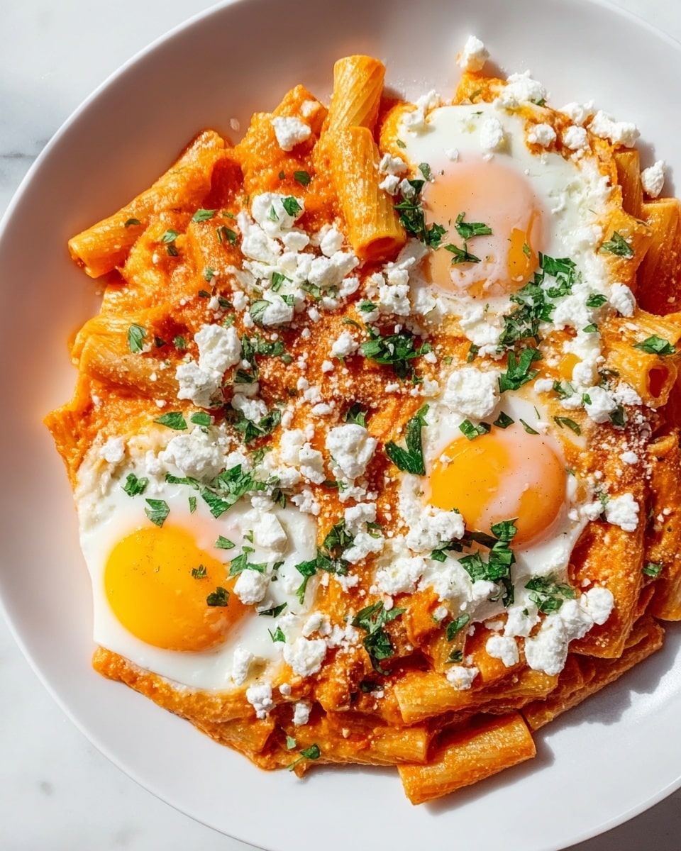 Shakshuka Baked Pasta Recipe