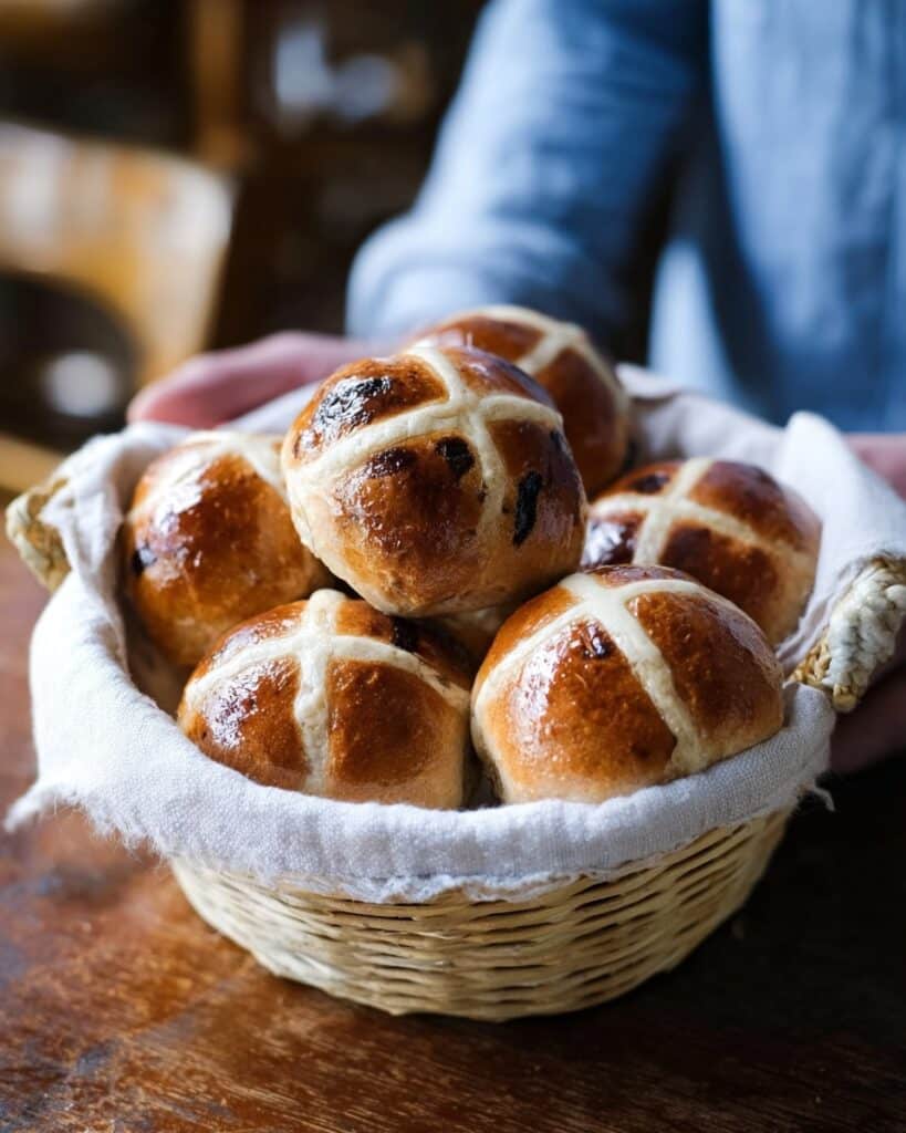 Chocolate Chip Hot Cross Buns Recipe