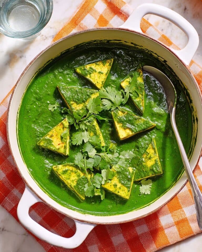 Super-Green Tofu Curry with Spinach and Brown Rice Recipe
