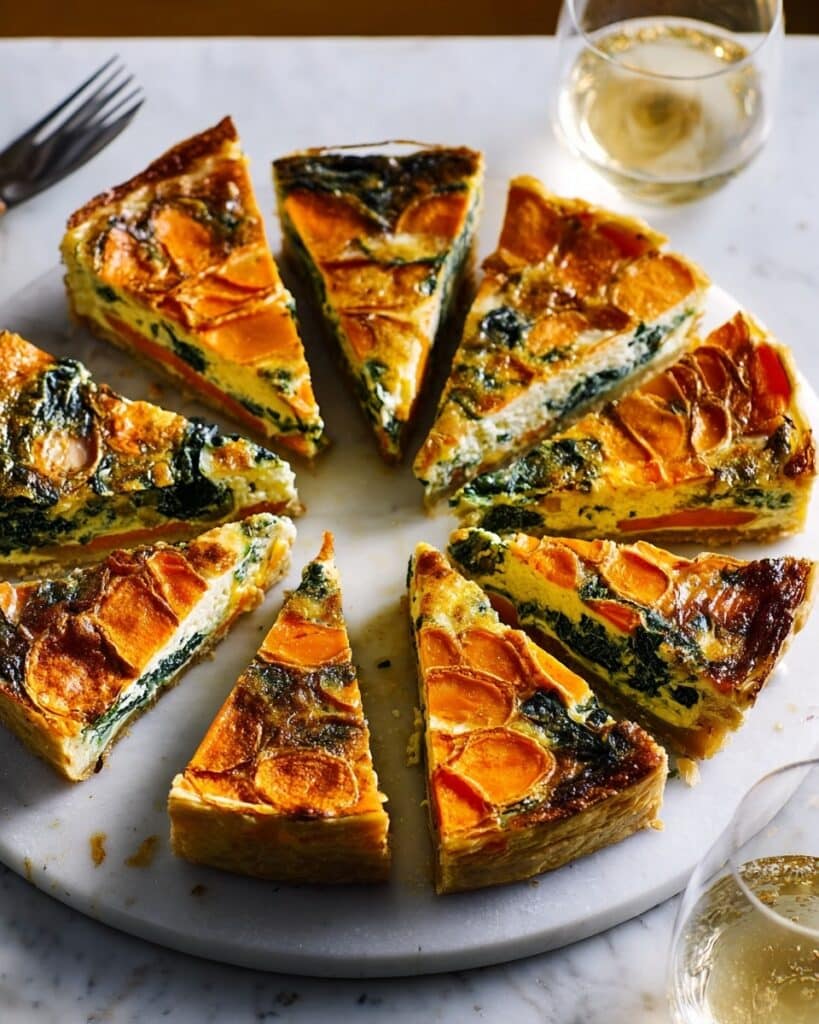 Spinach & Pepper Frittata Recipe