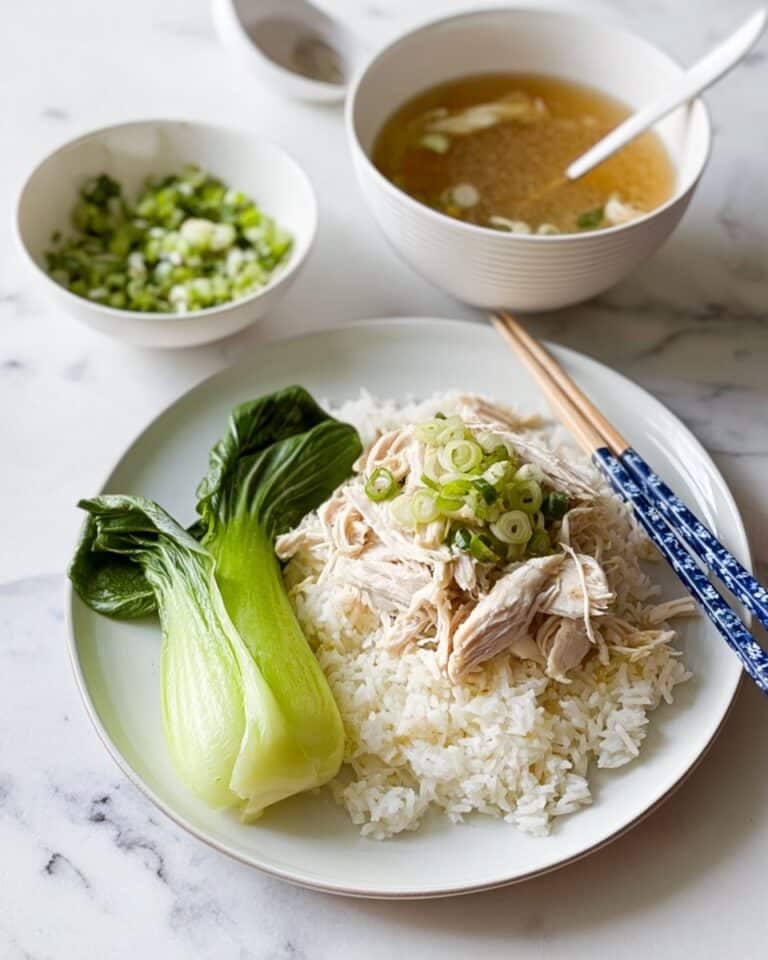 Chinese Poached Chicken & Rice Recipe