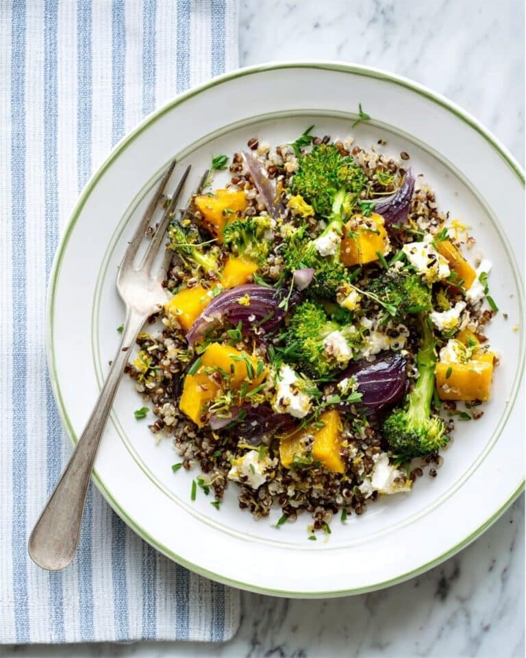 Quinoa, Squash & Broccoli Salad Recipe