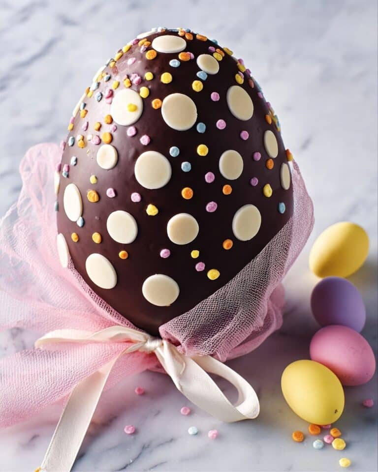 Simple Chocolate Button Egg Recipe