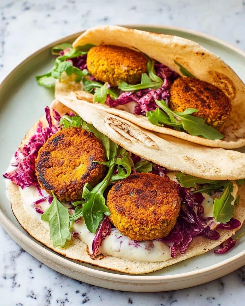 Vegan Tempeh Kebabs with Pickled Red Cabbage and Garlic Mayonnaise Recipe