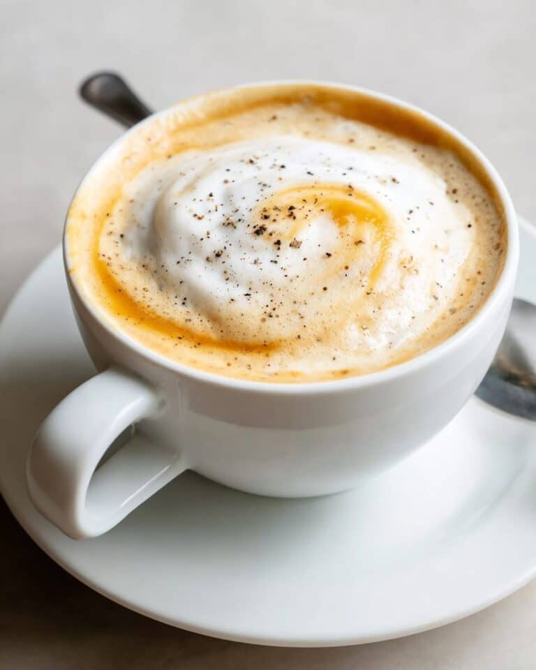 Onion Latte with Caramelized Espresso Recipe