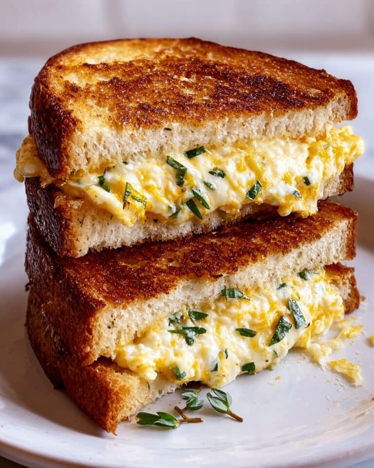 Garlic Butter Mayo Grilled Cheese Recipe