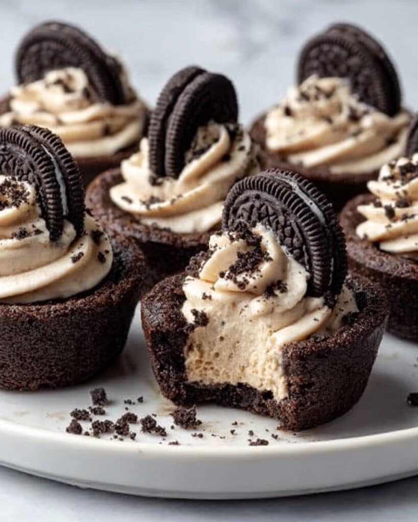 Oreo Cheesecake Cookie Cups Recipe