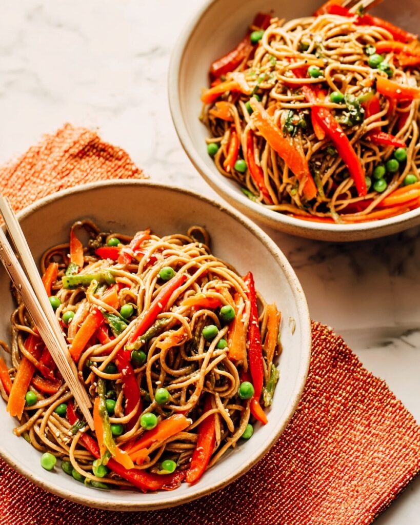 Curried Sate Noodles Recipe