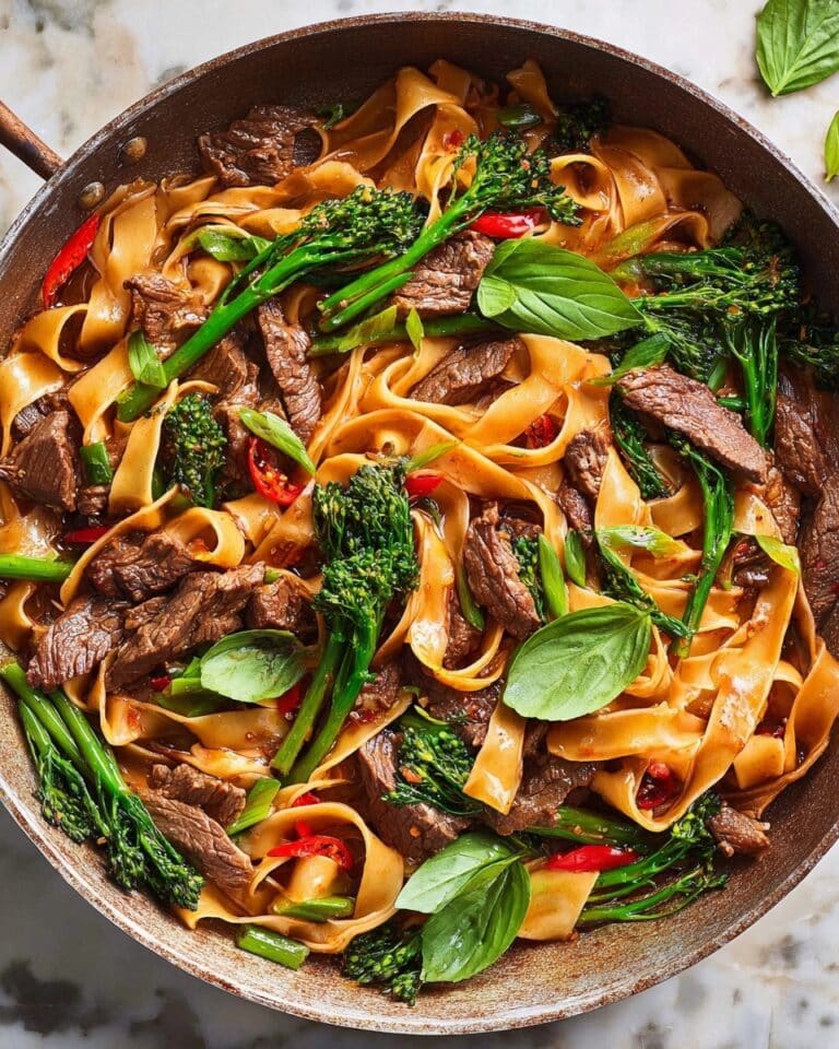 Drunken Noodles (Pad Kee Mao) Recipe