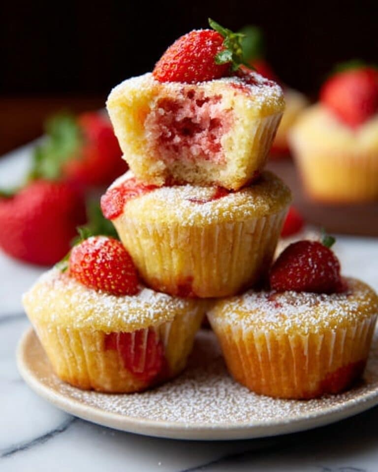 Fresh Strawberry Muffins Recipe