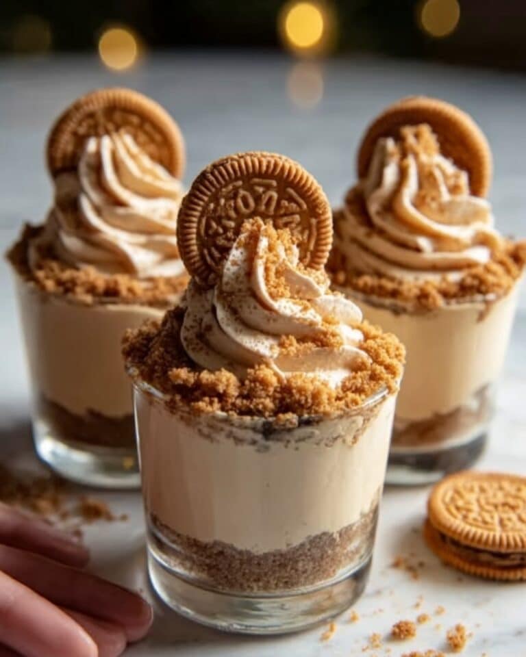 Delicious Cookie Butter Cheesecake Cups Recipe