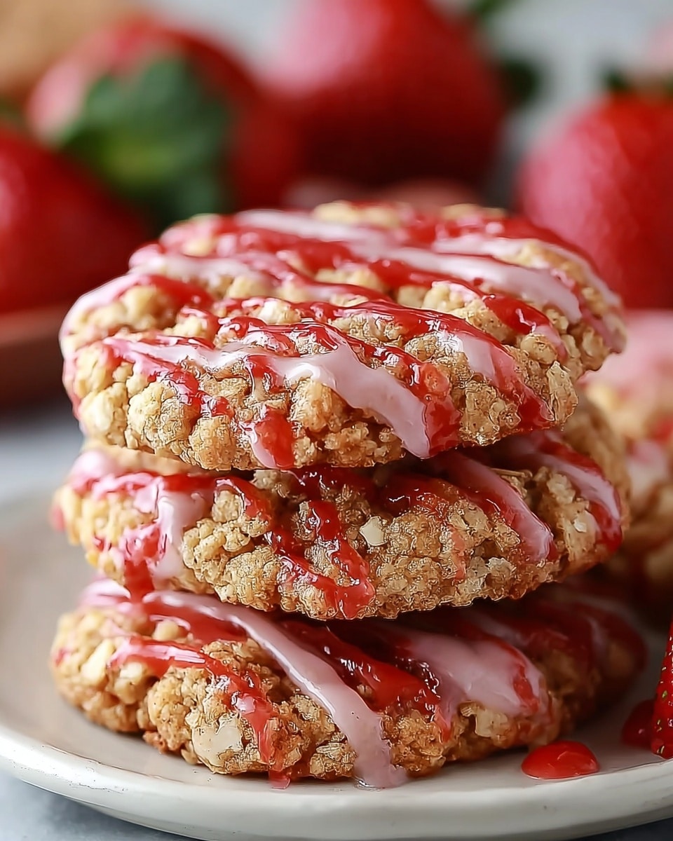 Strawberry Crunch Cookies Recipe