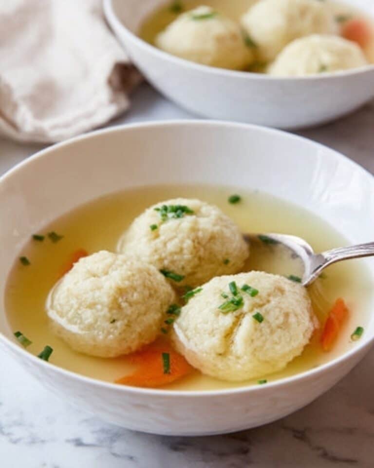 Matzo Ball Soup Recipe