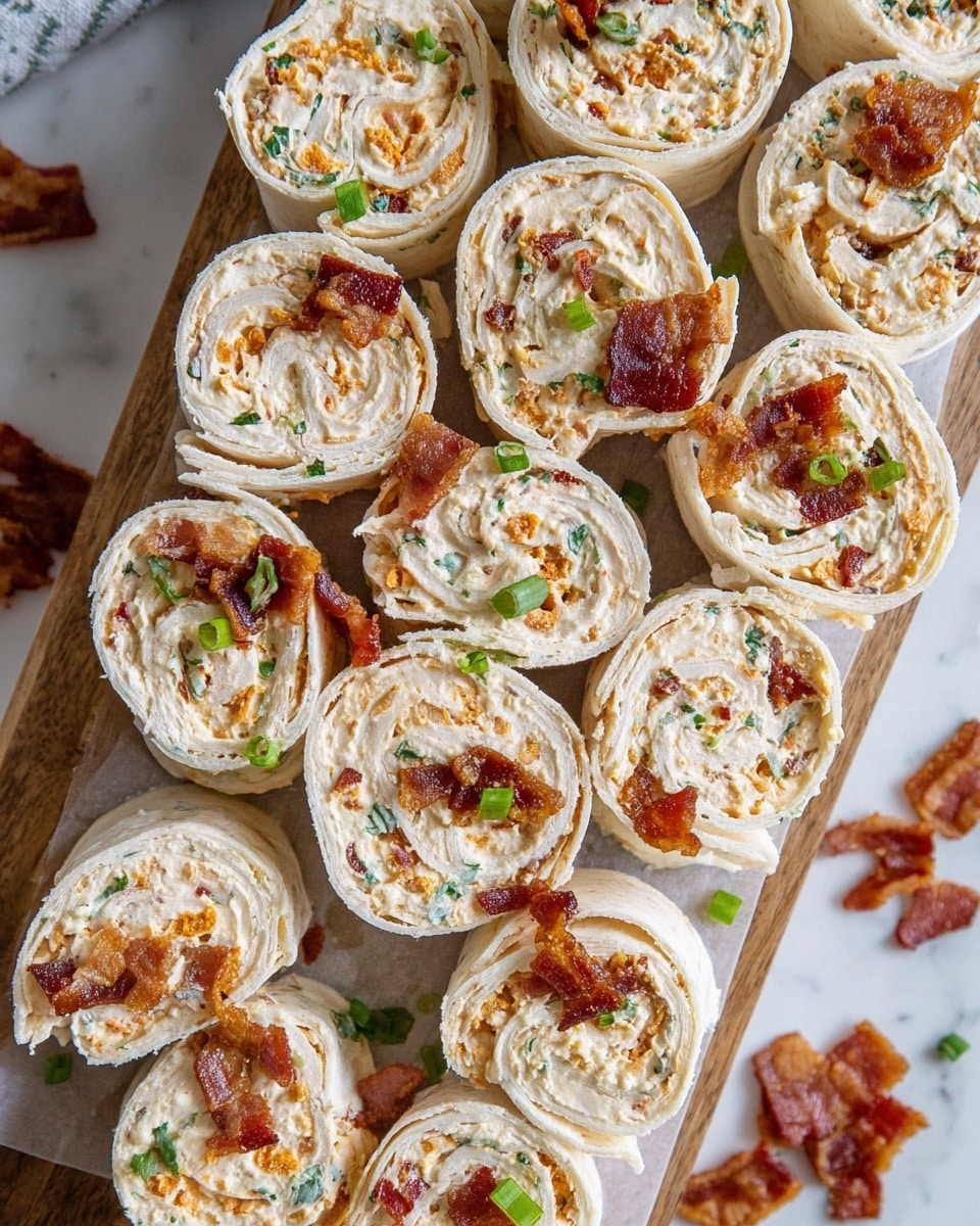 Chicken Bacon Ranch Pinwheels Recipe