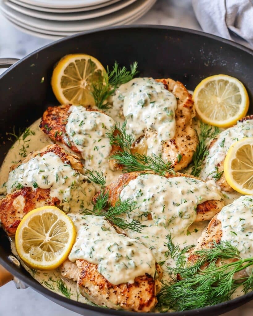 Lemon Feta Chicken Recipe