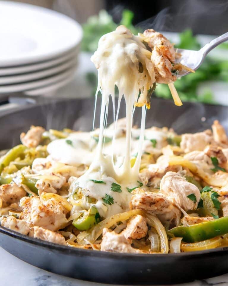 Chicken Cheesesteaks Recipe