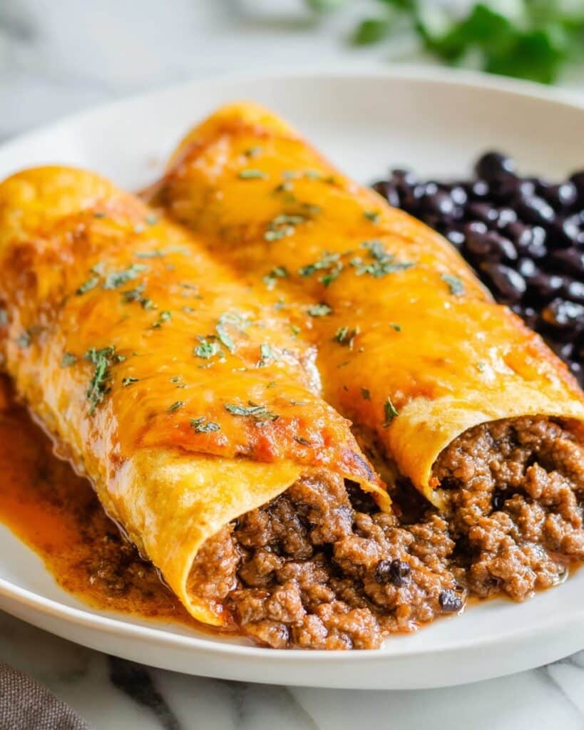 Ground Beef Enchiladas Recipe