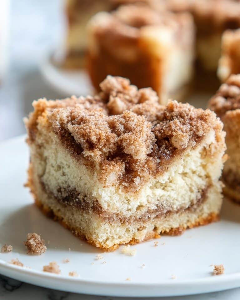 Cinnamon Crumble Coffee Cake Recipe