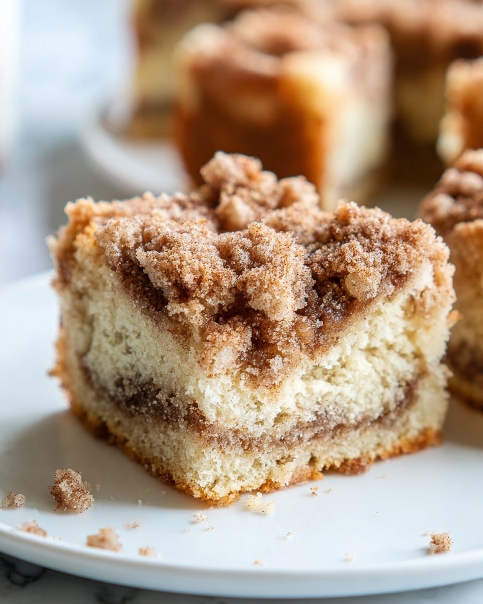 Cinnamon Crumble Coffee Cake Recipe