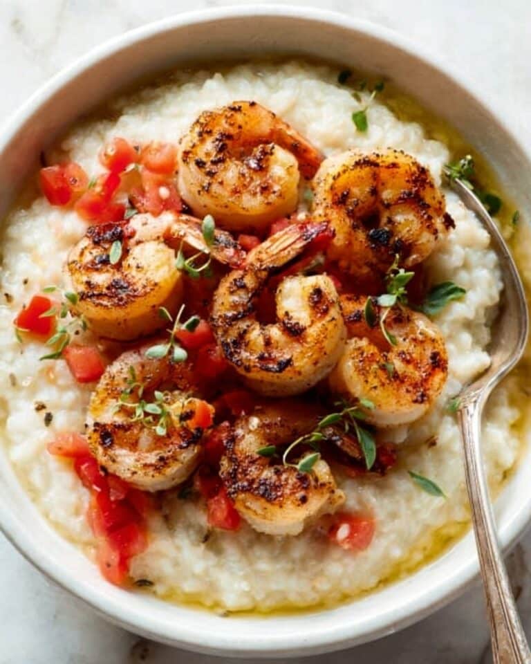 Pesto Shrimp with Parmesan Risotto Recipe