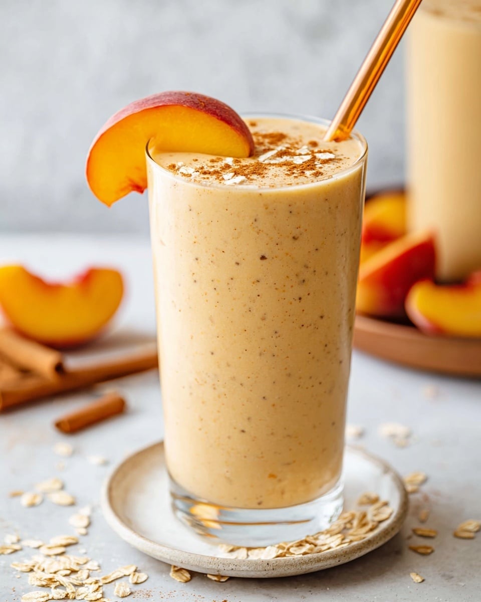 Peaches and Cream Smoothie Recipe