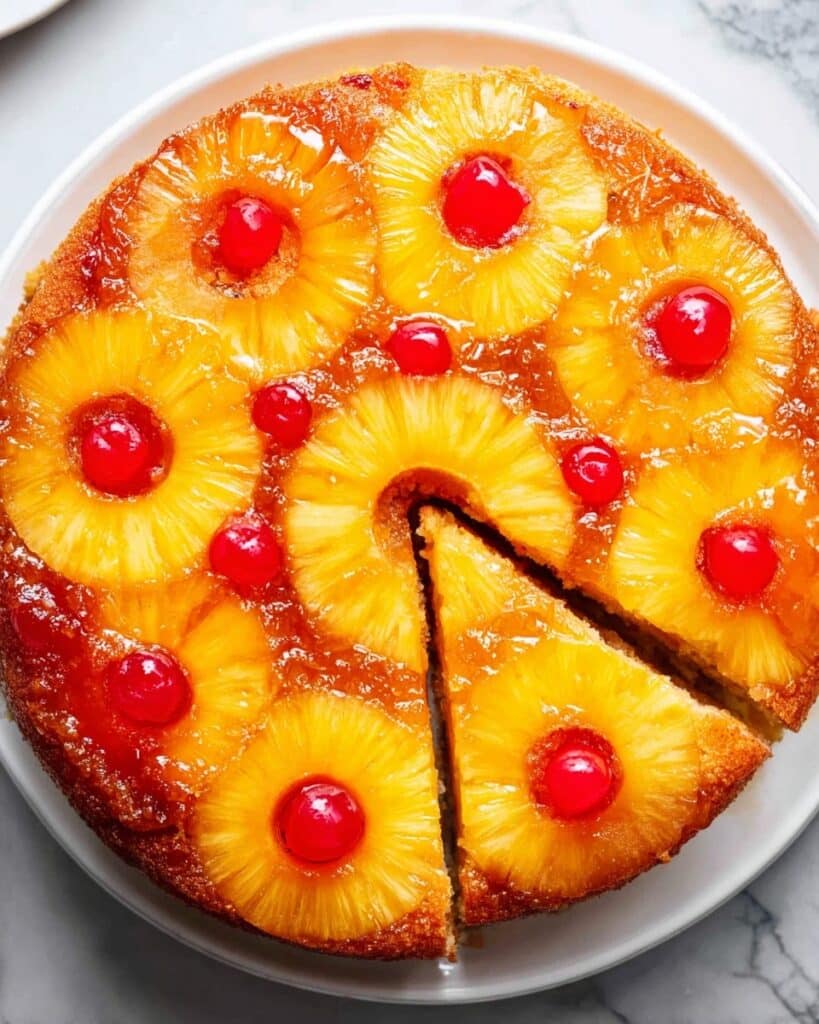 Pineapple Upside Down Cake Recipe