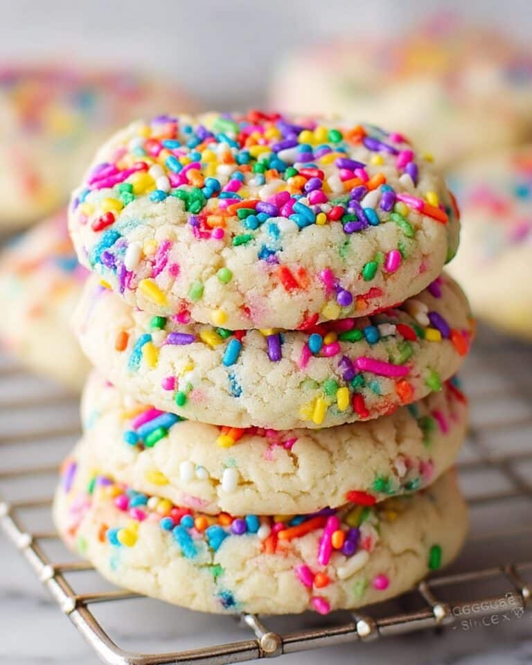 Birthday Cake Cookies Recipe