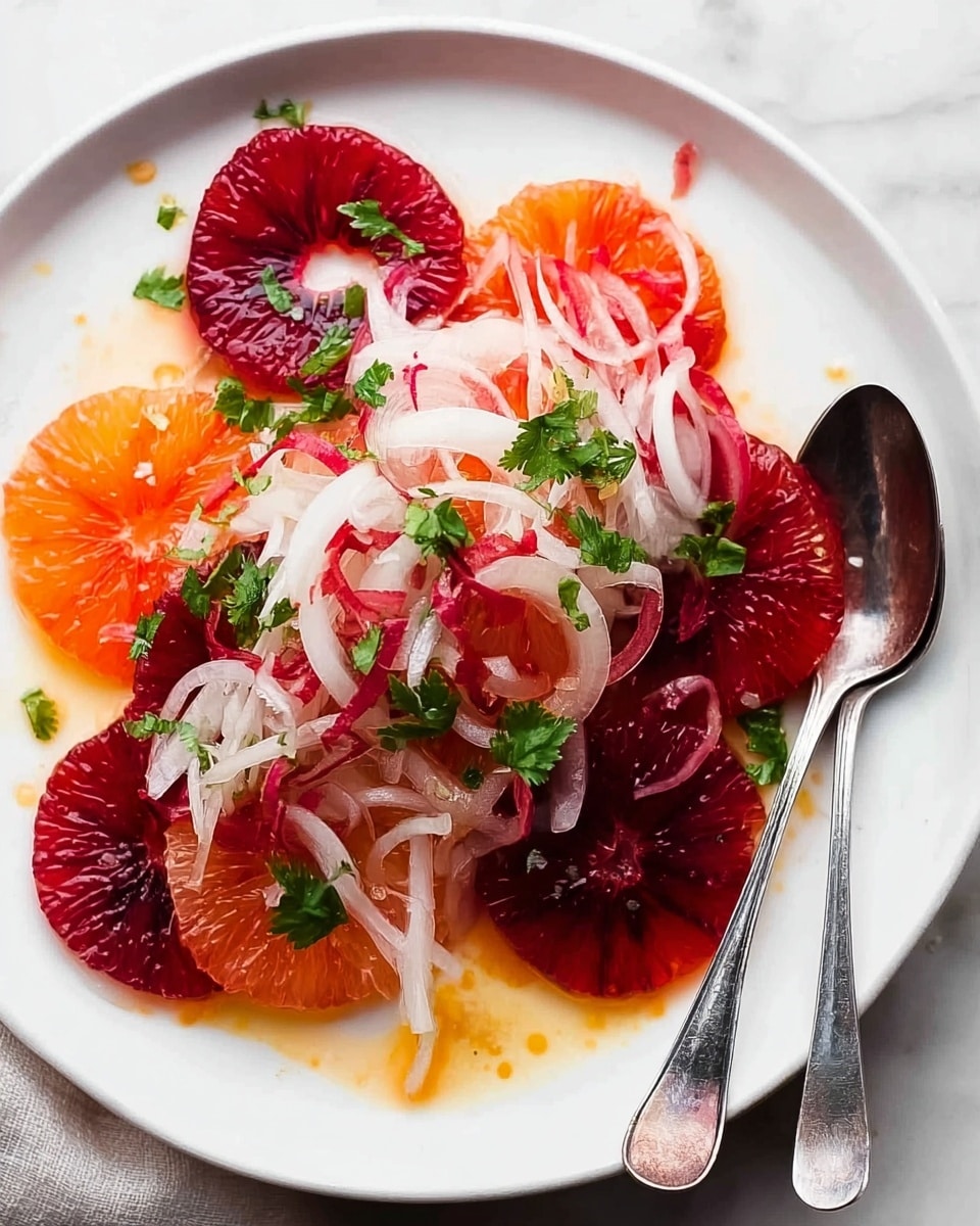 Blood Orange Fennel Salad with Pickled Onion and Citrus Dressing Recipe