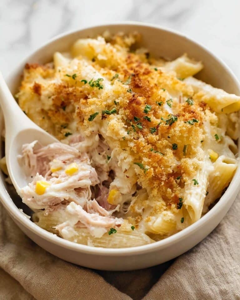 Creamy Tuna Mornay Pasta Bake Recipe