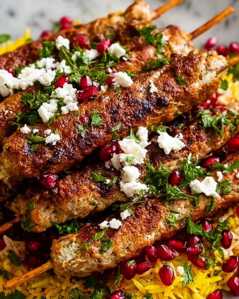 Fish Koftas with Minted Yogurt and Jewelled Rice Recipe