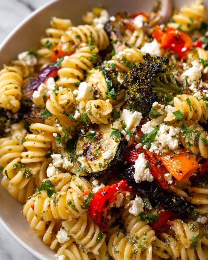 Marinated Vegetarian Pasta Salad Recipe