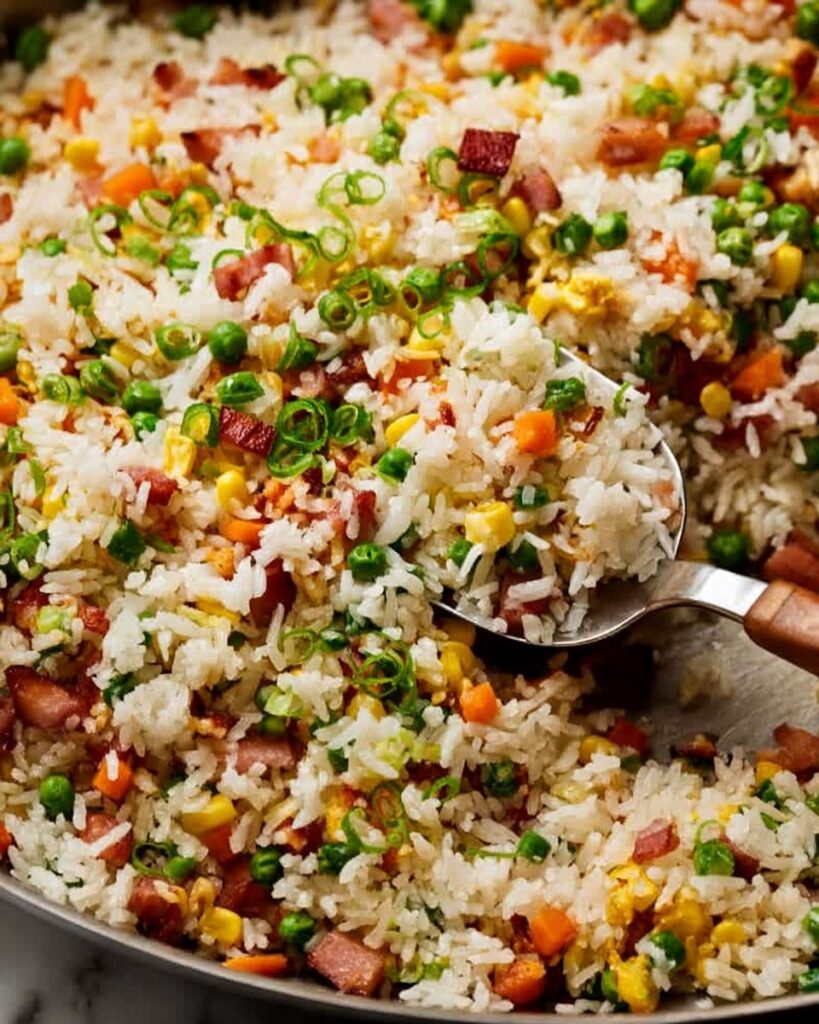 Emergency Dump ‘n Bake Fried Rice Recipe