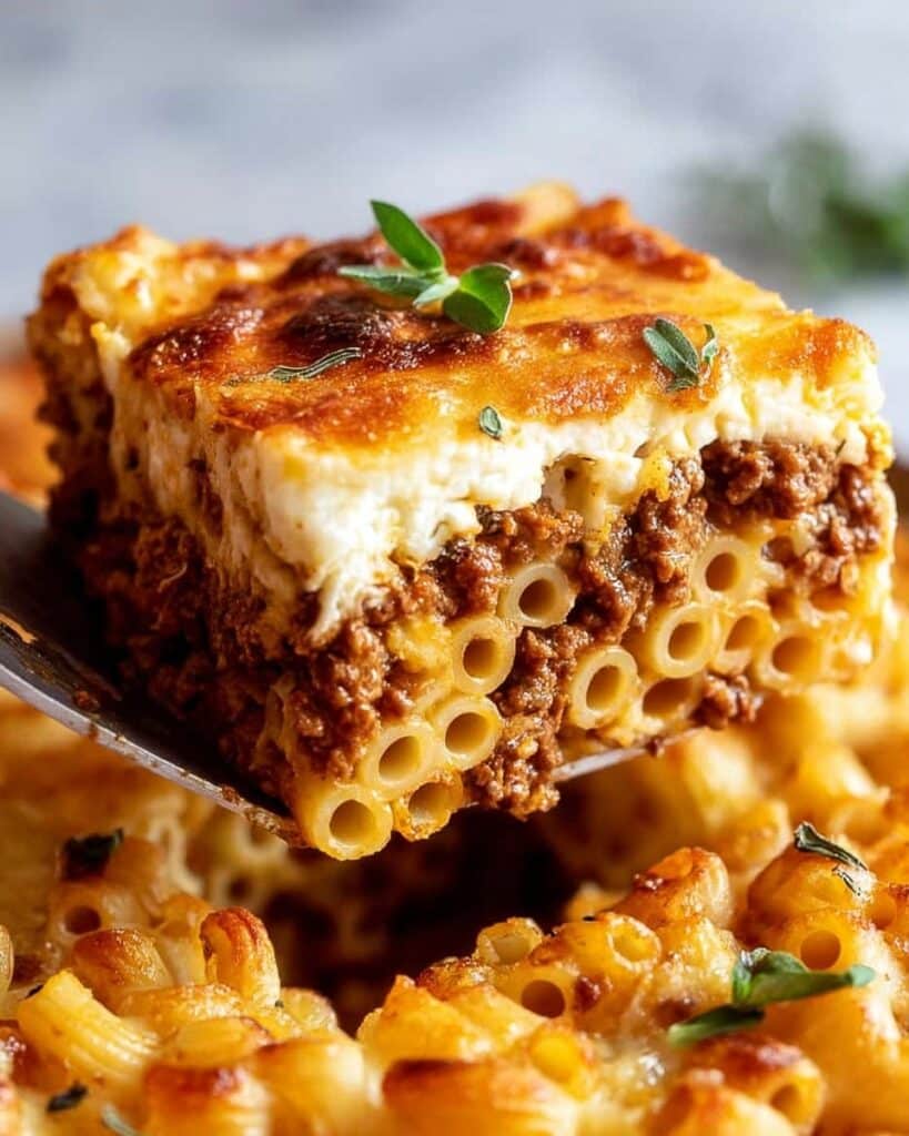 Pastitsio (Greek Pasta Bake) Recipe