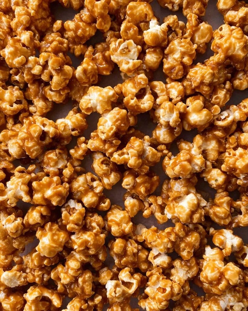 Homemade Caramel Popcorn Recipe