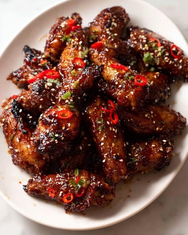 Sticky Chinese Chicken Wings Recipe