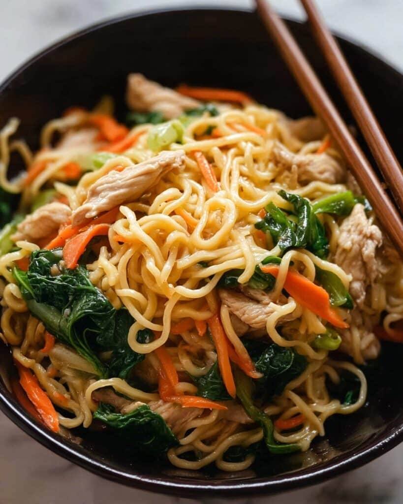 Chow Mein Ramen Noodles Recipe