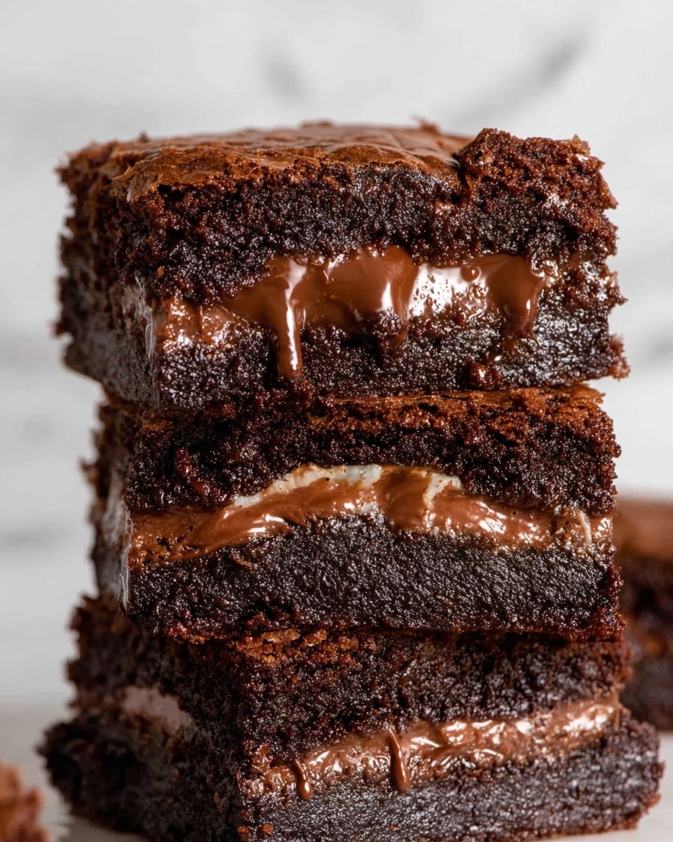 Outrageous Nutella Brownies Recipe