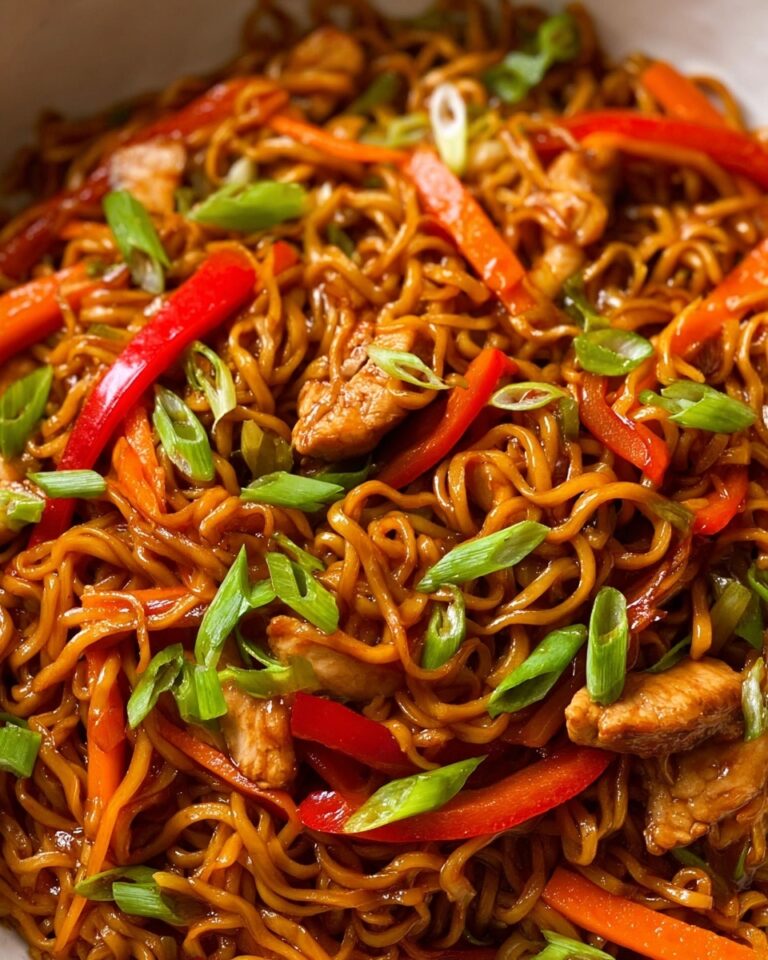 Chicken Vegetable Ramen Noodles Recipe