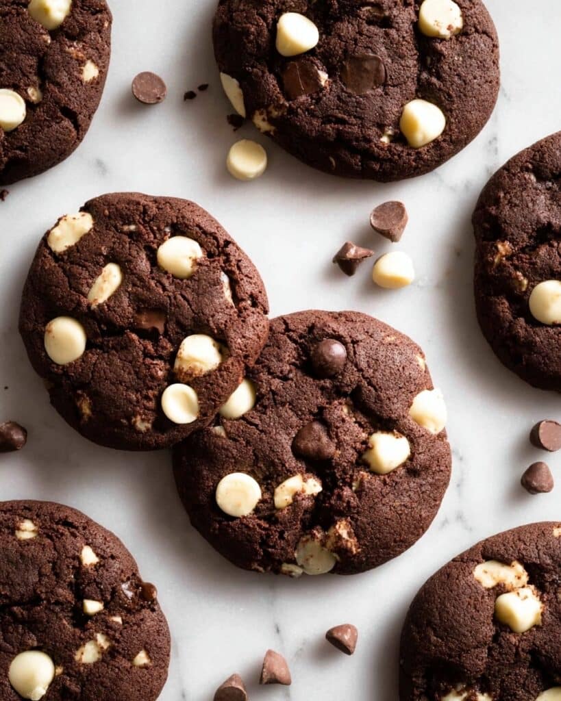 Outrageous Triple Chocolate Cookies Recipe