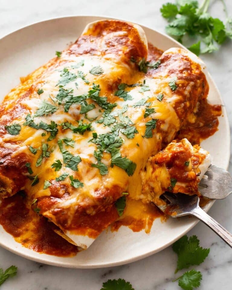 Creamy Chicken Enchiladas with Homemade Sauce Recipe